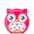 :pink_owl_icon_by_phoeberose-d7e2e11: