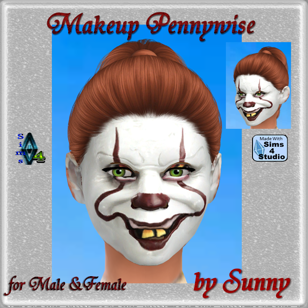 5457-pennywise-makeup-png