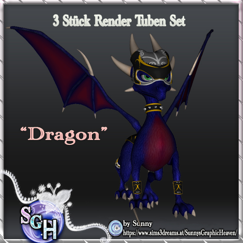 Little Dragon-Render-Set